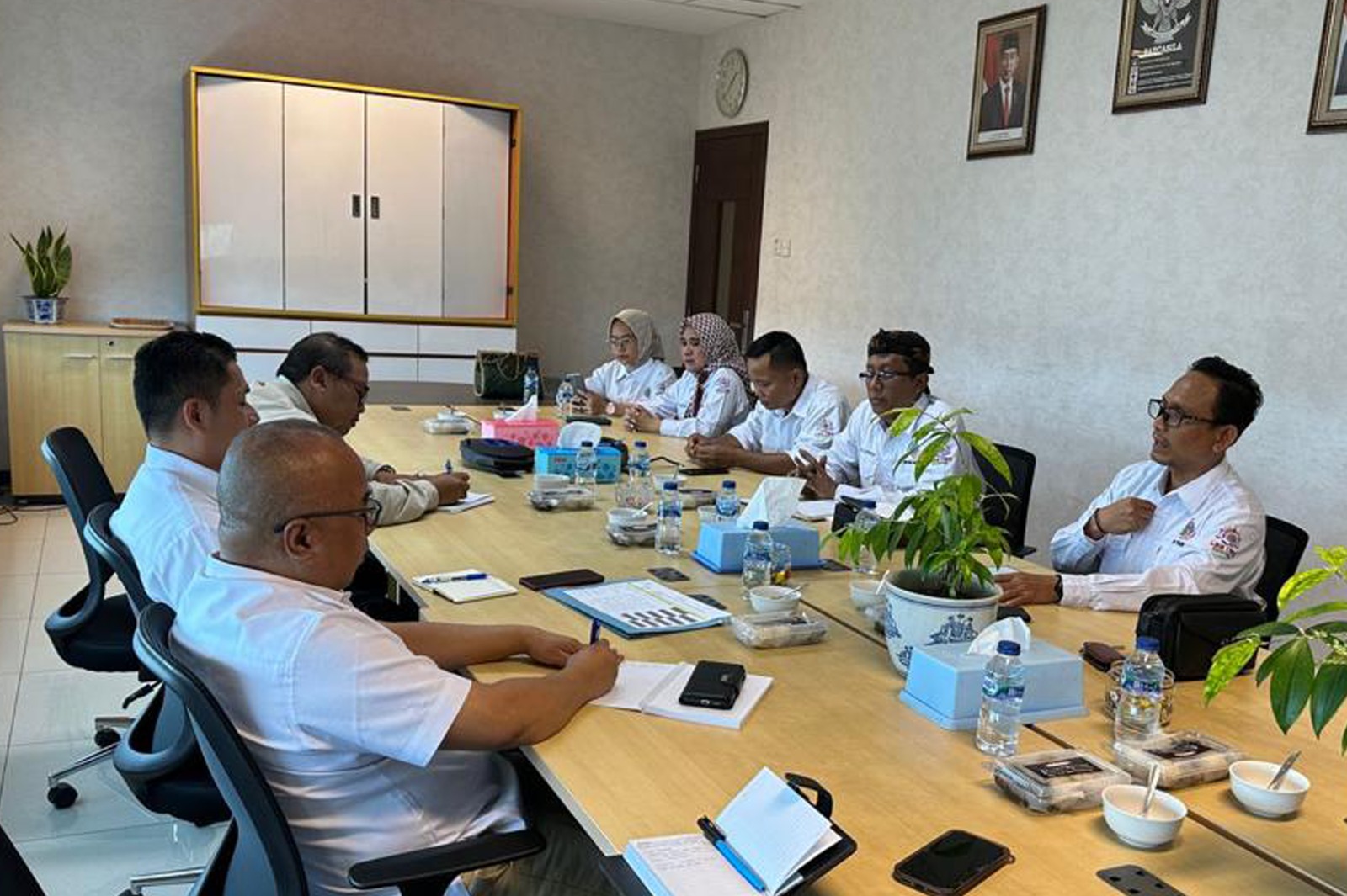 Suasana Silaturahmi PW IWO Sumsel ke SKK Migas Sumbagsel, Rabu (3/01/2024). Foto. Dok. SKK Migas