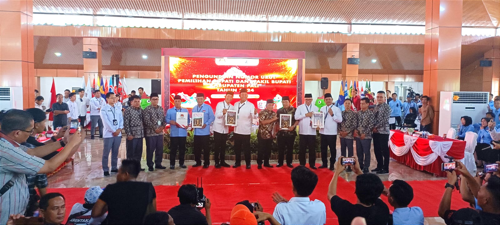Komisi Pemilihan Umum (KPU) PALI akan menggelar tiga kali debat selama masa kampanye Pilkada PALI 2024.
(Dok/eja)