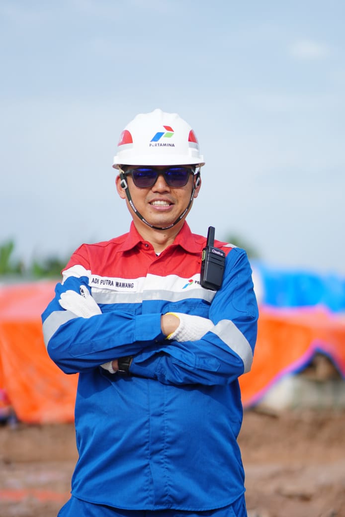 Manager Relation PHR Zona 4 Adi Putra Wawang Darmawan mengajak stakeholder mendukung swasembada energi
(Foto: Avessinah)