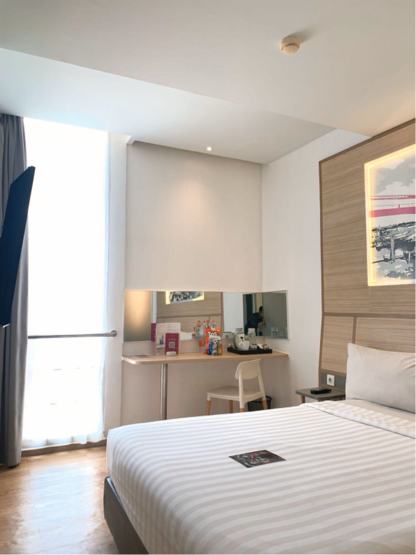 Kamar superior dari Favehotel Palembang