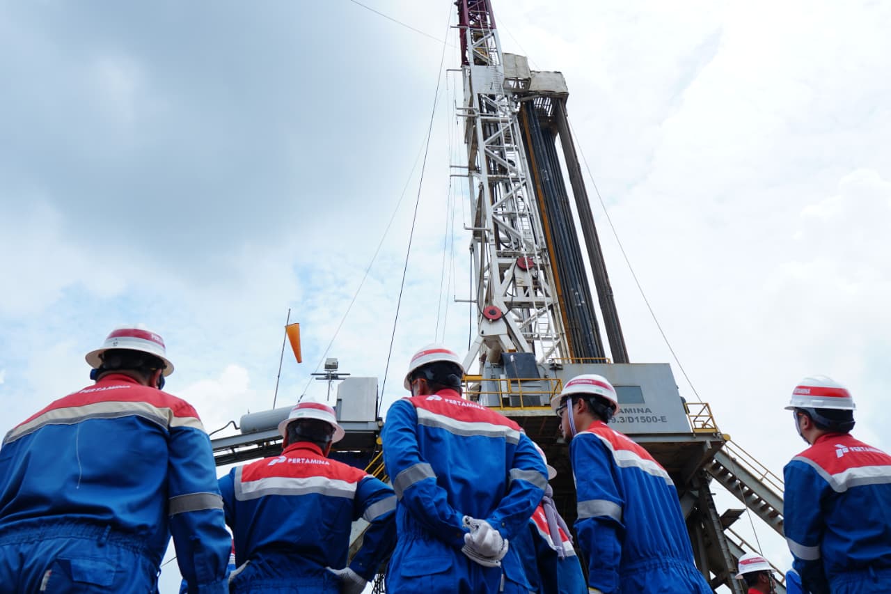 Pengeboran Pertamina EP Adera Field area Benuang
(Foto: Dokumentasi PHR Zona 4)