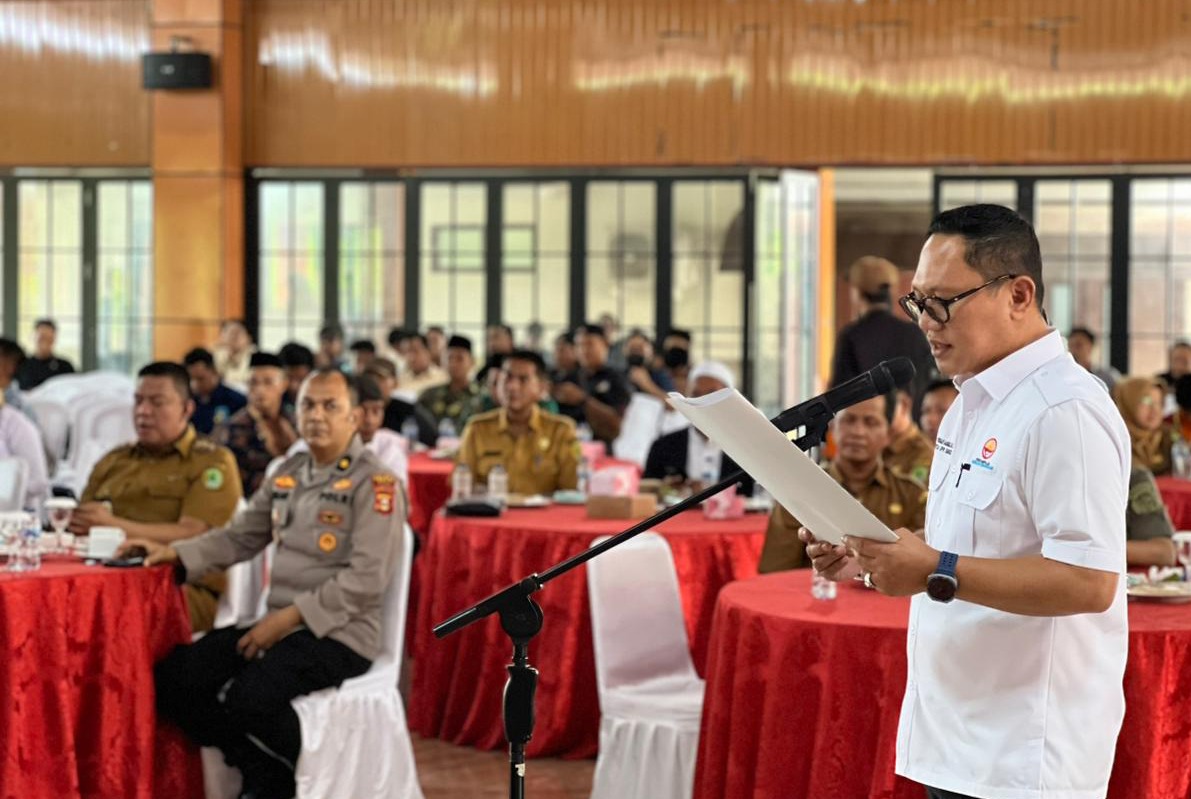 Firdaus Hasbullah melantik DPD PGK PALI, Selasa (11/11/2025).
(Foto: PGK Sumsel)