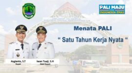 Pamflet transformasi kepemimpinan Asgianto_Iwan Tuaji di Bumi Serepat Serasan
(Dok/Prokopim Setda PALI)