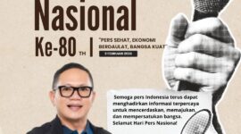 Pamflet ucapan HPN 2026 Wakil Ketua DPRD PALI, Sumatera Selatan Firdaus Hasbullah
(Foto: FH)