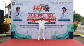 Efran saat menghadiri puncak acara Hari Pers Nasional Ke-80 di Kota Serang Provinsi Banten, Senin 9 Februari 2026
(Dok/tintamerah)