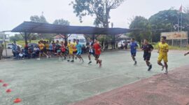 Sejumlah atlit sedang latihan fisik di halaman Kantor KONI PALI
(Dok/KONI PALI)