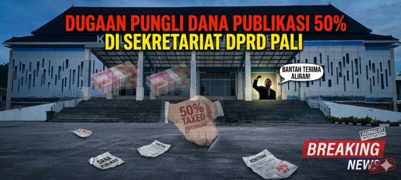 Ilustrasi foto AI SKANDAL ‘SUNAT’ ANGGARAN: Sekretariat DPRD PALI Diduga Minta Fee 50% Dana Publikasi, Kebebasan Pers Terancam!. (Dok/tintamerah)