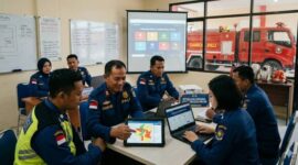 Ilustrasi foto AI Optimalkan Anggaran Terbatas, Damkar PALI Fokus Keselamatan Publik dan Digitalisasi Layanan.
(Dok/tintamerah)