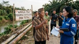 Ilustrasi foto AI PHR Zona 4 klarifikasi desakan peremajaan total pada infrastruktur pipa migas di wilayah Kabupaten PALI, Sumsel. (Dok/tintamerah)