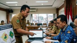Ilustrasi foto AI DInas PUTR PALI mengusulkan anggaran ke Pemprov Sumsel. (Dok/tintamerah)