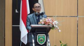 Tokoh Pemuda Bumi Serepat Serasan, Efran, menyebut rasa ketemu seperti ketemu mas 'limo kilo' jika rekonsiliasi Asgianto - Heri Amalindo terjadi. (Dok/tintamerah) 