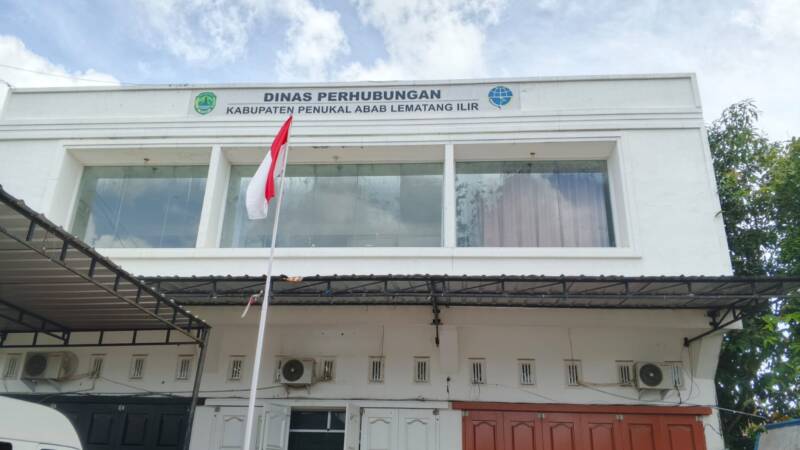 Kantor DInas Perhubngan Kabupaten PALI jalan Merdeka, Pendopo, Talang Ubi. (Dok/tangkapan layar linksumsel.com)