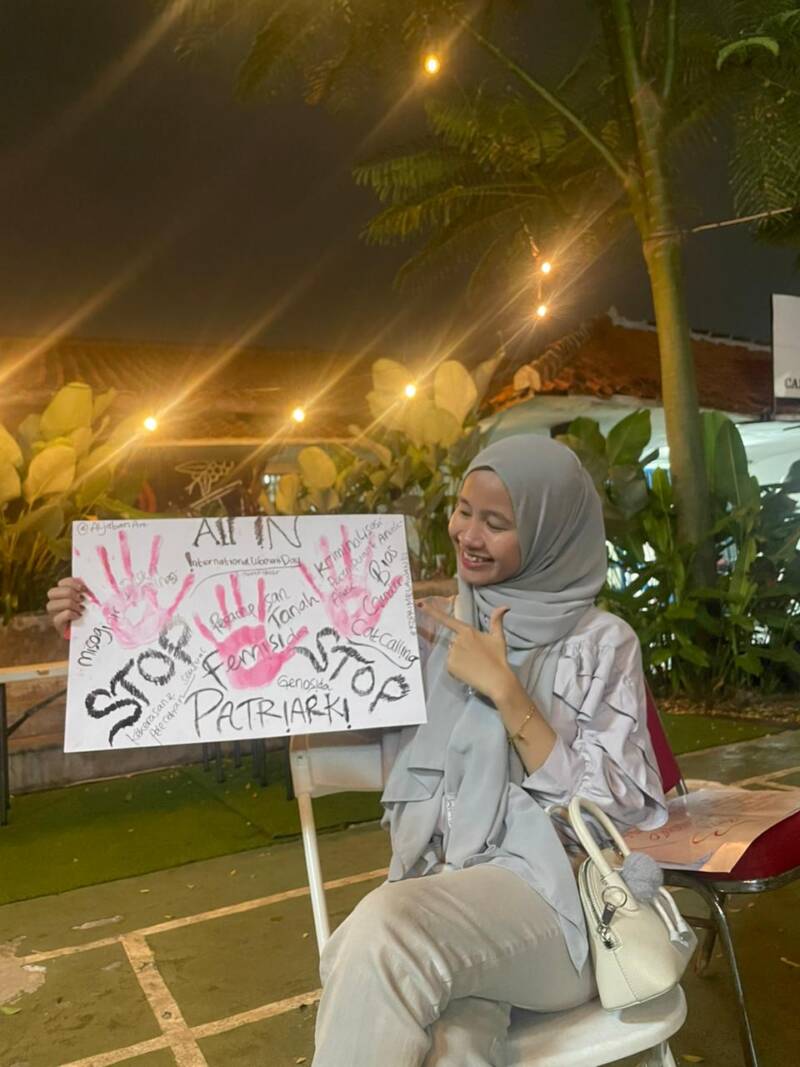 Momen Ulin Puspa Peringatan Hari Perempuan Internasional (International Women’s Day) di Tangerang Selatan, Minggu (8/3/2026)