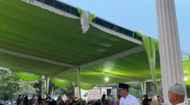 Ketua DPD Partai Amanat Nasional (PAN) Kabupaten Penukal Abab Lematang Ilir (PALI), Sumatera Selatan, yang juga menjabat sebagai Ketua DPRD PALI, sengaja meluangkan waktu di tengah padatnya agenda legislatif untuk satu misi sederhana namun bermakna: Berbagi dan Berdoa.(Dok/Ubaidillah)