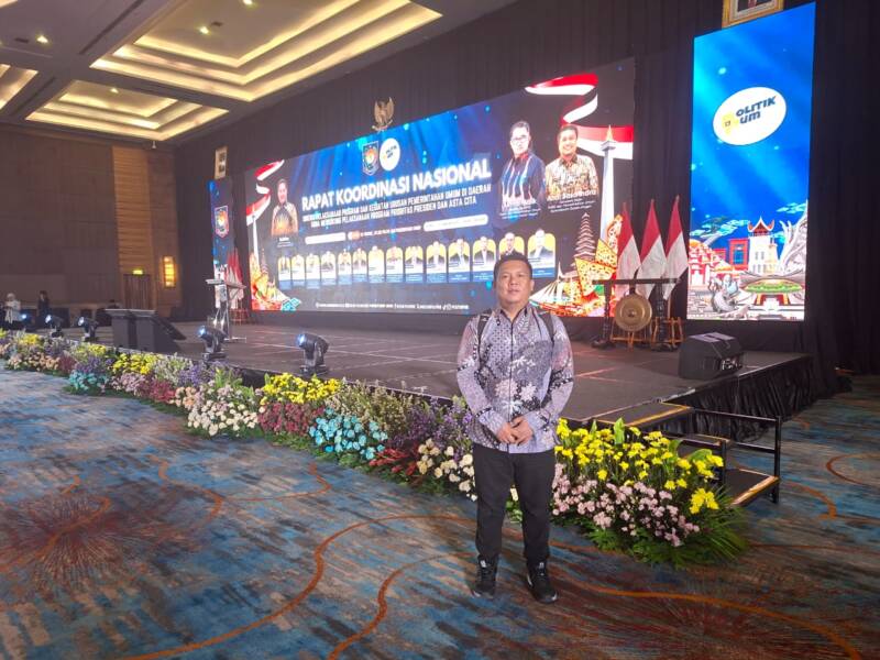 Kabag Prokopim Setda PALI Firman Irpama, menyampaikan kesiapan Pemkab dalam perayaan Idul Fitri 1 Syawal 1447 H. (Dok/ Firman Irpama)