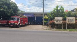 Kantor Damkar Kabupaten PALI Jalan Merdeka, Handayani Mulya, Pendopo, Talang Ubi. (Dok/tintamerah)