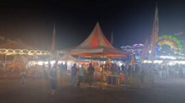 Lampu pasar malam PT Barata Jaya gemerlap, tapi setoran pajak diduga gelap. Pengelola mengaku setor Rp40 Juta tunai lewat 