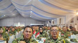 Ketua DPRD PALI, H. Ubaidillah, memberikan keterangan terkait hasil Retreat Ketua DPRD se-Indonesia di Malang, Minggu (19/4/2026). Ubaidillah menegaskan siap mengadopsi sistem E-Aspirasi untuk transparansi publik dan menuntut hubungan legislatif-eksekutif yang bersih dari kepentingan politik praktis demi kemajuan Kabupaten PALI. (Foto: Dok/Dito)