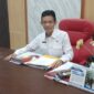Kepala Inspektorat PALI, Muhammad Anthoni. Inspektorat resmi meluncurkan Audit Khusus dan memanggil paksa Kades Tempirai Muhammad Jonot terkait skandal penolakan SKT tanah waris Suparin serta dugaan penyelewengan bantuan alsintan kelompok tani. (Foto: Dok/Efran)