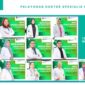 Jajaran 13 dokter spesialis yang kini siap memperkuat pelayanan kesehatan di RSUD Talang Ubi, Kabupaten PALI. Direktur RSUD Talang Ubi, dr. Ronald Aprinaldi, mengimbau masyarakat untuk memanfaatkan fasilitas lokal yang kini lebih dekat, mudah, dan berkualitas tanpa harus berobat ke luar daerah. (Foto: Dok/RSUD Talang Ubi)
