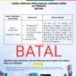 Selebaran resmi dari PLN UP3 Lubuk Linggau ULP Pendopo yang menyatakan pembatalan rencana pemeliharaan jaringan listrik pada Rabu (6/5/2026). Manajer PLN ULP Pendopo, Dede Irawan, mengonfirmasi pasokan listrik ke puluhan desa yang sebelumnya dirilis akan terdampak, kini dipastikan tetap menyala dan berjalan normal seperti biasa. (Foto: Dok/PLN ULP Pendopo)