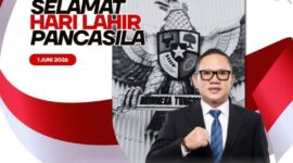 Wakil Ketua DPRD Kab. PALI, Firdaus Hasbullah, S.H., M.H., mengajak generasi muda untuk aktif merawat dan mengamalkan nilai-nilai kebangsaan dalam kehidupan sehari-hari demi mewujudkan persatuan, keadilan, dan kesejahteraan bersama pada momentum Hari Lahir Pancasila, 1 Juni 2026. (Foto: Dok/FH)