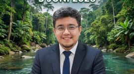 Kepala Dinas Lingkungan Hidup (DLH) Kabupaten PALI, Dr. Aryansyah, S.T., M.T., dalam momentum Hari Lingkungan Hidup Sedunia, 5 Juni 2026, menegaskan komitmen DLH PALI untuk menerapkan sanksi tegas bagi pelanggar lingkungan dan menggandeng media siber guna mewujudkan target pemulihan ekologi berkelanjutan di Bumi Serepat Serasan.  (Foto: Dok/tintamerah.co)