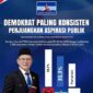 Menanggapi hasil survei ETOS Indonesia Institute yang menempatkan Partai Demokrat di posisi kedua dengan 32,3%, Wakil Ketua DPRD PALI, Firdaus Hasbullah, menegaskan bahwa kepercayaan ini adalah tanggung jawab besar. Baginya, angka tersebut bukan sekadar statistik, melainkan pengingat bagi kader untuk terus bekerja lebih sungguh-sungguh, lebih mendengar, dan selalu hadir di barisan rakyat. (Foto: Dok/Albe Irawan)