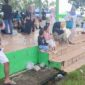 Kondisi sampah yang berserakan di sekitar area Gelora November Pertamina Pendopo saat kegiatan Sunday Morning, Minggu (21/6/2026). Warga mendesak DLH PALI segera menyediakan tong sampah dan menata lokasi agar lebih bersih dan teratur. (Foto: Dok/tintamerah.co)
