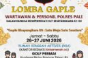Satu Meja, Satu Saudara! 🎲 Sambut HUT Bhayangkara ke-80, Rumah Singgah Aktivis & tintamerah.co gelar turnamen gaple terbuka bagi insan pers, Polres PALI, dan Diskominfo PALI. Ajang mempererat sinergi pilar demokrasi dan pemerintah daerah. Yuk, ramaikan dan uji strategi Anda! #HUTBhayangkara80 #PolresPALI #Tintamerah #RumahSinggahAktivis #SinergiPersPolri #PALI (Foto: Dok/tintamerah.co)