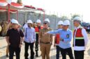 Bupati PALI Asgianto, S.T., bersama pihak Kementerian Kesehatan RI meninjau lokasi pembangunan RSUD H. Anwar Muakil Talang Ubi, Senin (29/6/2026), wujud nyata sinergi pusat dan daerah untuk kesehatan masyarakat. (Foto: Dok/Prokopim Setda PALI)  