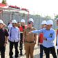 Bupati PALI Asgianto, S.T., bersama pihak Kementerian Kesehatan RI meninjau lokasi pembangunan RSUD H. Anwar Muakil Talang Ubi, Senin (29/6/2026), wujud nyata sinergi pusat dan daerah untuk kesehatan masyarakat. (Foto: Dok/Prokopim Setda PALI)  