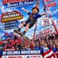 Gelora semangat kemerdekaan membara di Gelora November, Pendopo. Wahana Flying Fox gratis persembahan Damkar PALI kembali hadir menyapa warga dengan pengawasan ketat personel profesional berstandar zero accident. Ayo anak hebat, tunjukkan keberanianmu menyambut HUT RI ke-81 karena Berani Itu Keren! (Foto: Dok/ Damkar PALI)  