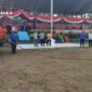 Kepala Badan Kesbangpol PALI, Dedi Ahmadi (kedua dari kiri), meninjau langsung kesiapan panggung dan fasilitas di Lapangan Stadion Gelora November Pertamina, Pendopo, pada gladi bersih HUT Kemerdekaan RI Ke-81, Minggu (16/8/2026). Optimisme dan semangat tinggi terlihat jelas dalam wajah seluruh panitia dan tim pendukung yang siap mengibarkan Sang Saka Merah Putih dengan sempurna. (Foto: Dok/tintamerah.co)