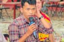 Koordinator Front Perlawanan Rakyat (FPR), Edo Saputra, saat memberikan keterangan pers mendesak investigasi transparan dan audit total terhadap sistem K3 PT GBS pasca ledakan steam yang menelan korban pekerja. (Foto: Istimewa/Tintamerah.co)