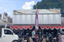 Gedung Kantor Cabang Bank Mandiri Pendopo PALI, Sumatera Selatan. Di balik operasional kantor ini, mesin ATM mangkrak rusak bertahun-tahun, menyisakan tanya besar kemana raibnya aliran anggaran pemeliharaan korporasi. (Foto: Dok/tintamerah.co)