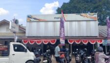 Gedung Kantor Cabang Bank Mandiri Pendopo PALI, Sumatera Selatan. Di balik operasional kantor ini, mesin ATM mangkrak rusak bertahun-tahun, menyisakan tanya besar kemana raibnya aliran anggaran pemeliharaan korporasi. (Foto: Dok/tintamerah.co)